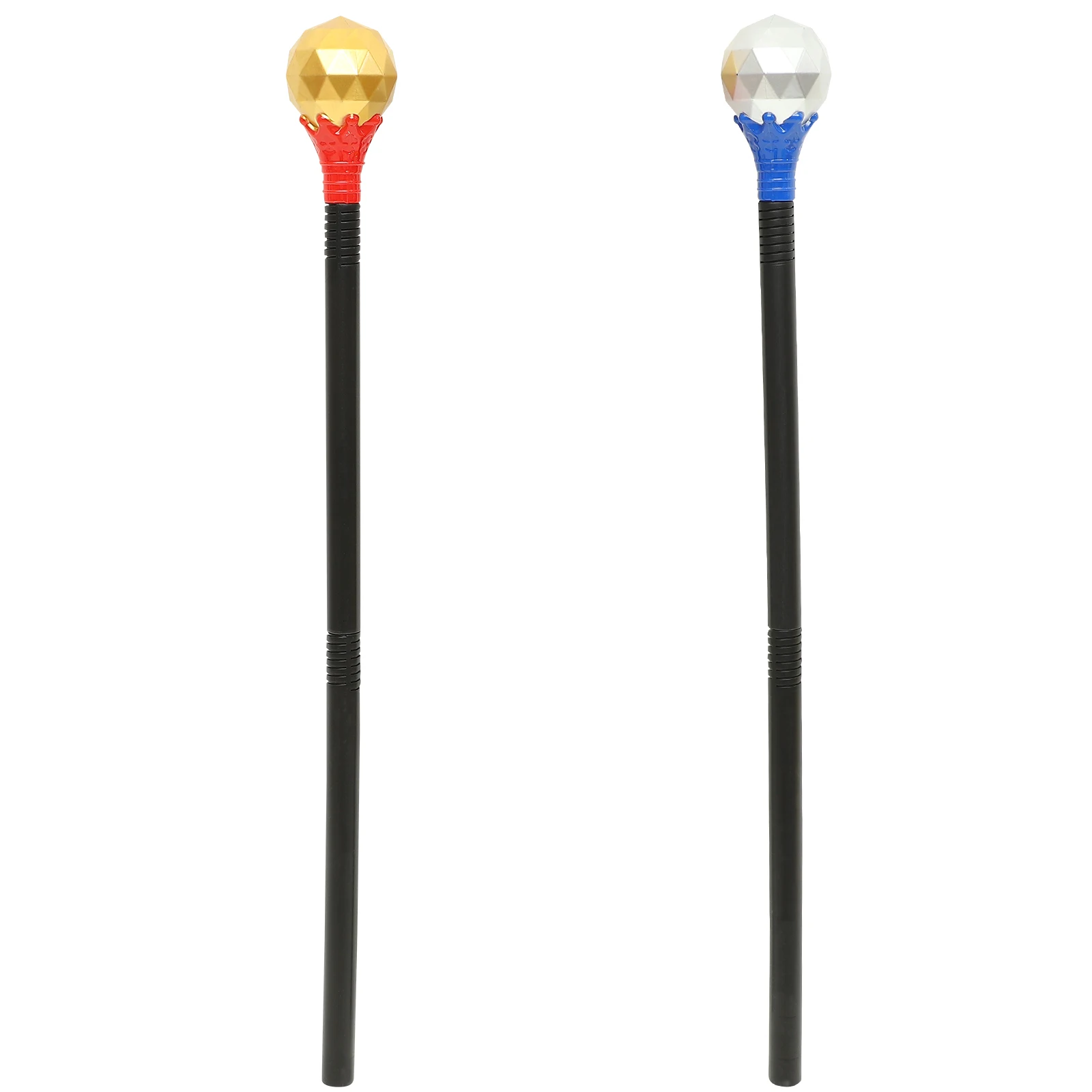 

2 Pcs Toy W Props for Plastic Halloween Birthday Props W Party Stage Round Gem Cosplay W Head Cosplay