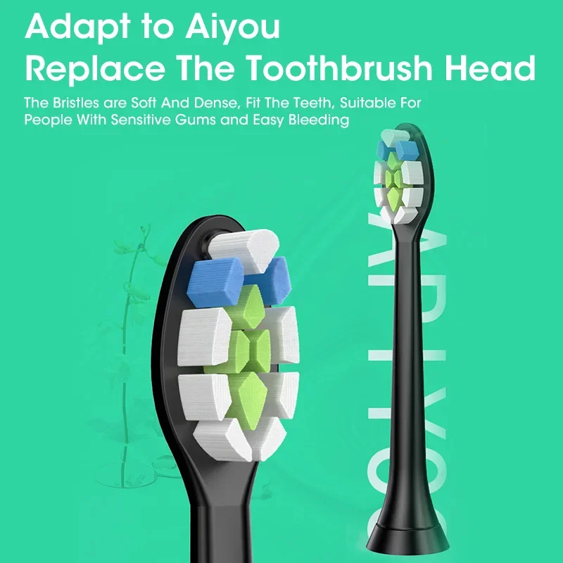 Escova de dentes elétrica limpa cabeças de escova de dentes de substituição para philips adultos hx6014 hx6930 hx6730 hx6530 aparelhos de cuidados pessoais