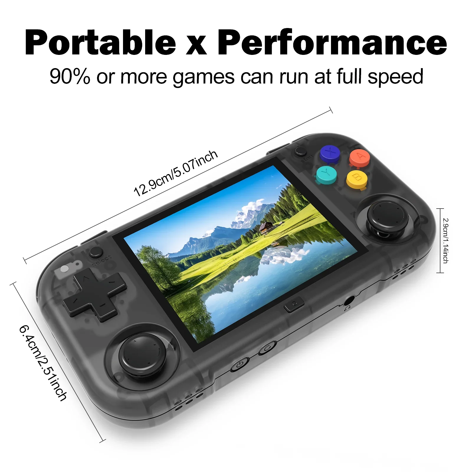 XU MINI M Handheld Game Console 2.8'' Screen Linux OS MINIM Portable Console Retro Simulator Video Player Children Gifts