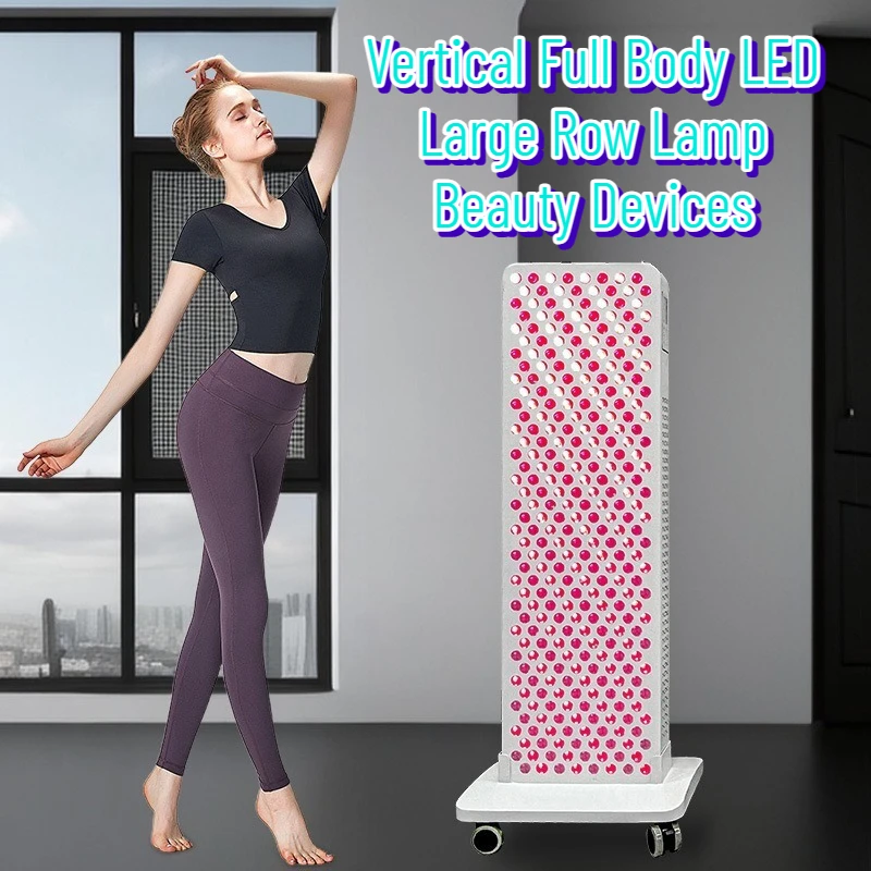 

Vertical Full Body LED Large Row Lamp Beauty Devices High-power Household Red Light Lamps Photon Rejuvenation Beauty Device