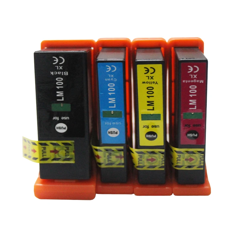 4PK Compatible 100 XL Ink Cartridge for Lexmark Prospect Pro202 Pro205 Pro206 Pro207 Printer
