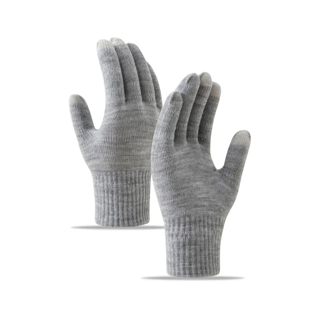 Neue Touchscreen Winter Handschuhe Gestrickte Voll Finger Touchscreen Handschuhe Warme Fahren Fäustlinge Herbst Winter