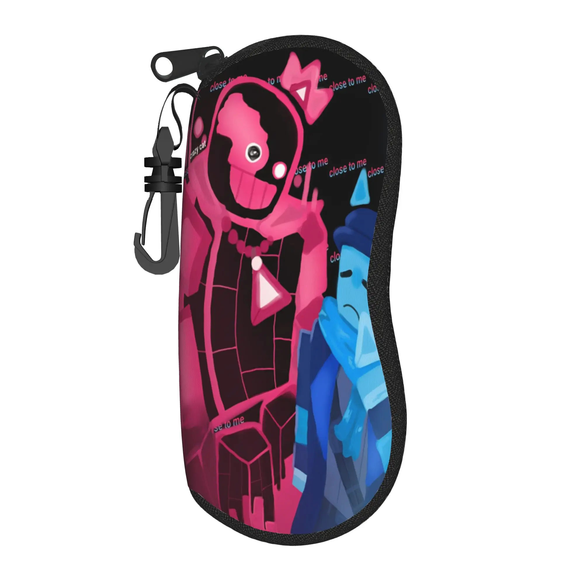 Kawaii Cube and Blixer Forsakenes Glasses Case Portable Accessories  Glasses Protector Anti-Pressure Eyeglasses Box