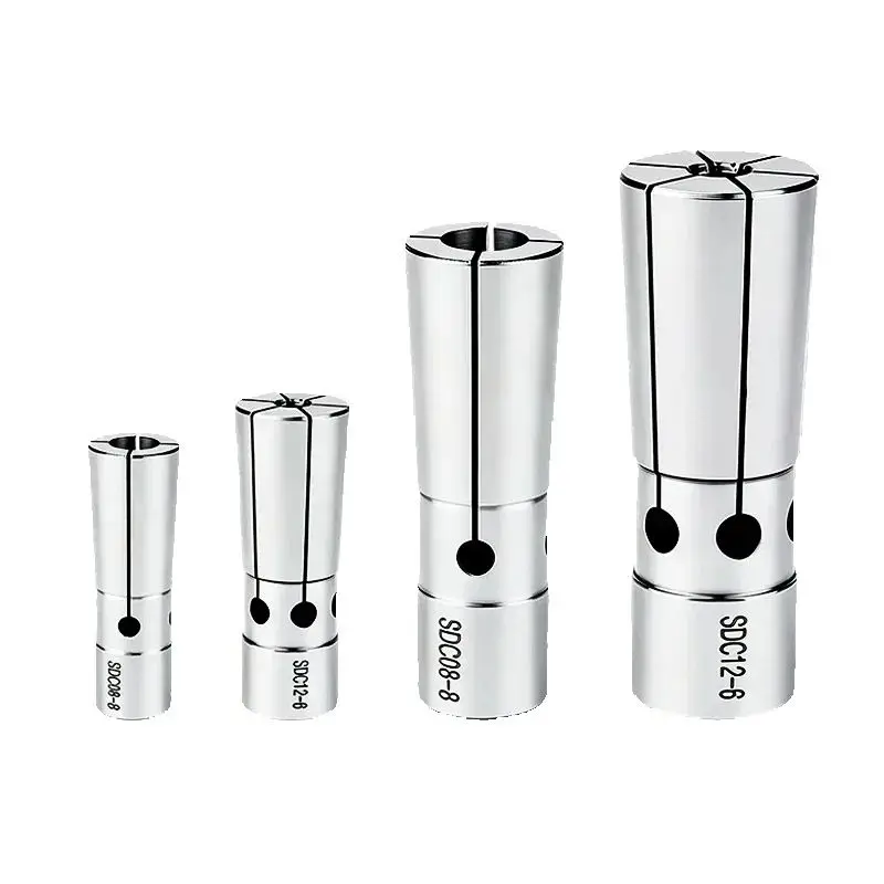 DC-Werkzeughalter-Spannzangen DC4 DC6 DC8 DC12 Drehmaschinen-Spannzangen Hochpräzise ≤ 0,003mm BT30 BT40 CNC-Heckspannzangen