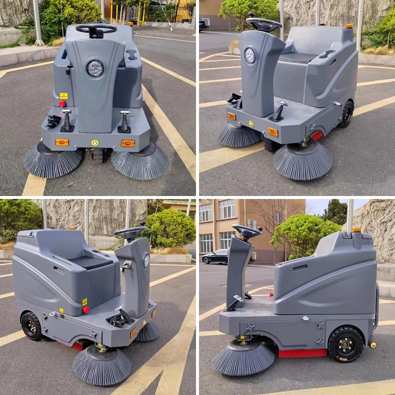 مكنسة معدات التنظيف الصناعية - ركوب الغسيل على آلة تنظيف الأرضيات