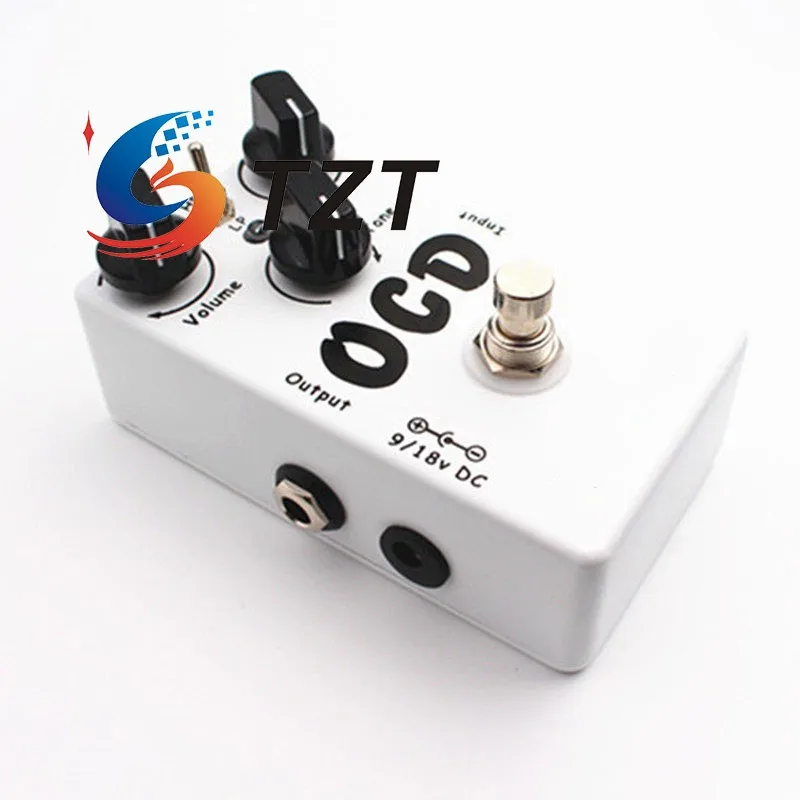 

TZT Classic OCD Single Electric Guitar Effects Pedal Overload Distortion Fulltone Handmade Clone Version