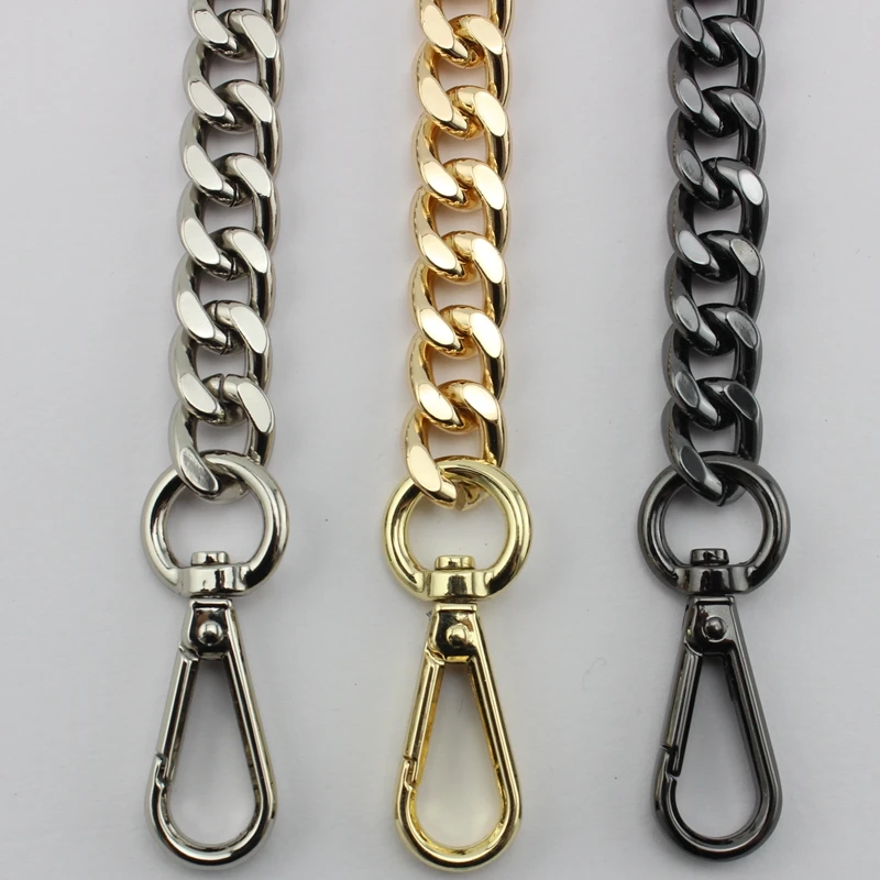 13mm aluminum chain for bags Light weight purses strap for bags long strap replacement