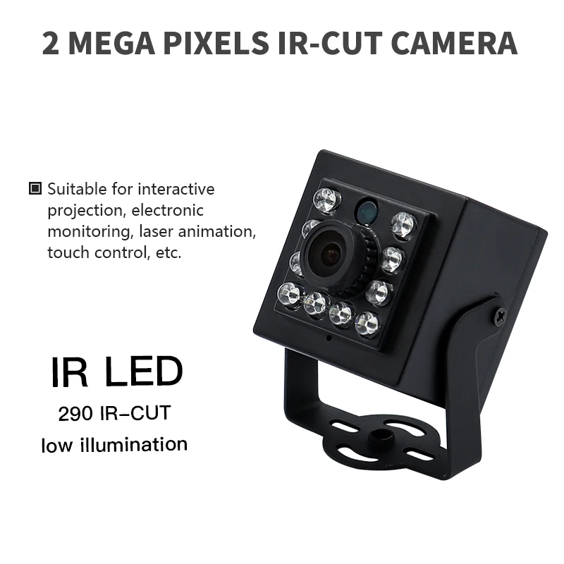 2 Megapixel Camera  IRCUT BW/COLOR  IMX290 HD H.264 0.0001Lux Starlight Level Low illumination CMOS PCBA