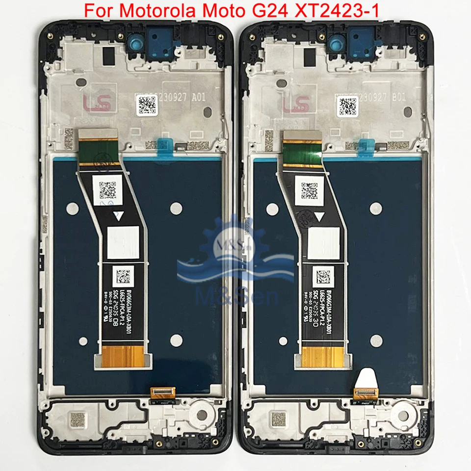 Original For Motorola Moto G24 LCD XT2423-1 Display Screen Touch