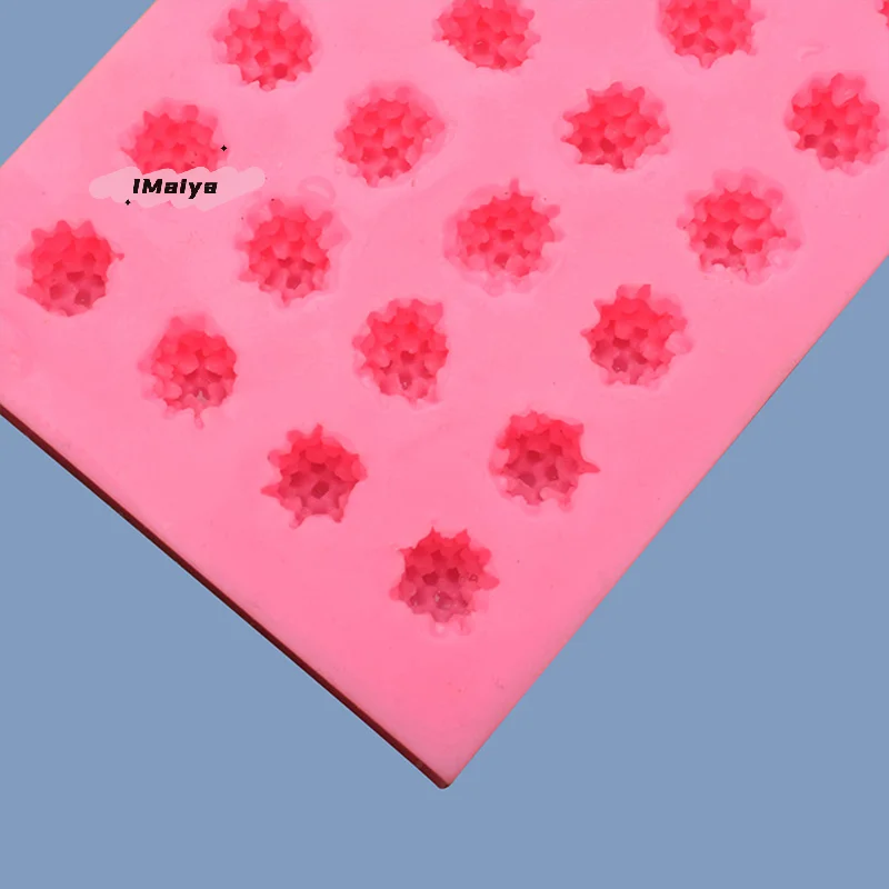 DIY 3d Raspberry Fruit Silicone Mold Diffuser Plaster Epoxy Resin Mold Fondant Chocolate Mousse Cake Decoration Baking Mold view 4