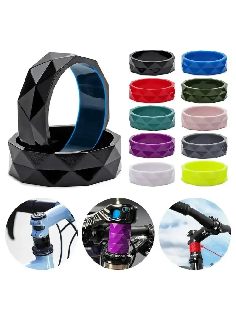 AliExpress anlyxi Bicycle Parts Mountain Road Bike Resin Stem Spacers Spacer Ring Front Fork Washers Bicycle Headset Accessories