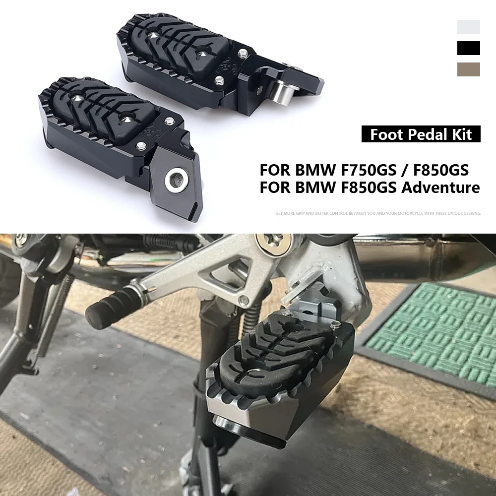 

F750GS 2018-2023 New Motorcycle Footrest Footpeg Foot Pegs Accessories For BMW F850GS ADVENTURE F 850 GS Adventure ADV F 750 GS