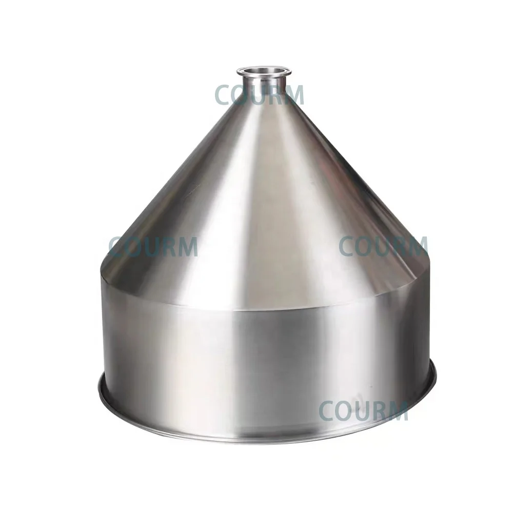 Large Caliber Electric Filling Funnel Food Grade Stainless Steel Liquid Essential Oils Beverage Beverage Comes Glass Bags