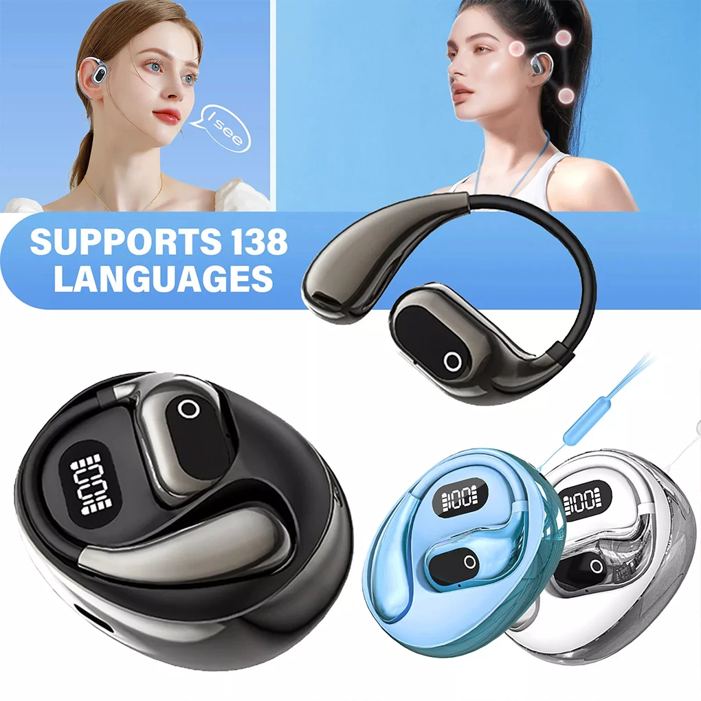 Crystal-clear Wireless Earphones For Precise Voice Recording Resistant Wireless Earphones Headphones