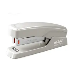 Máquina grampeador de metal com economia de trabalho, grampeador de papel portátil, ferramentas manuais, grampeadores para papelaria, cinza e preto