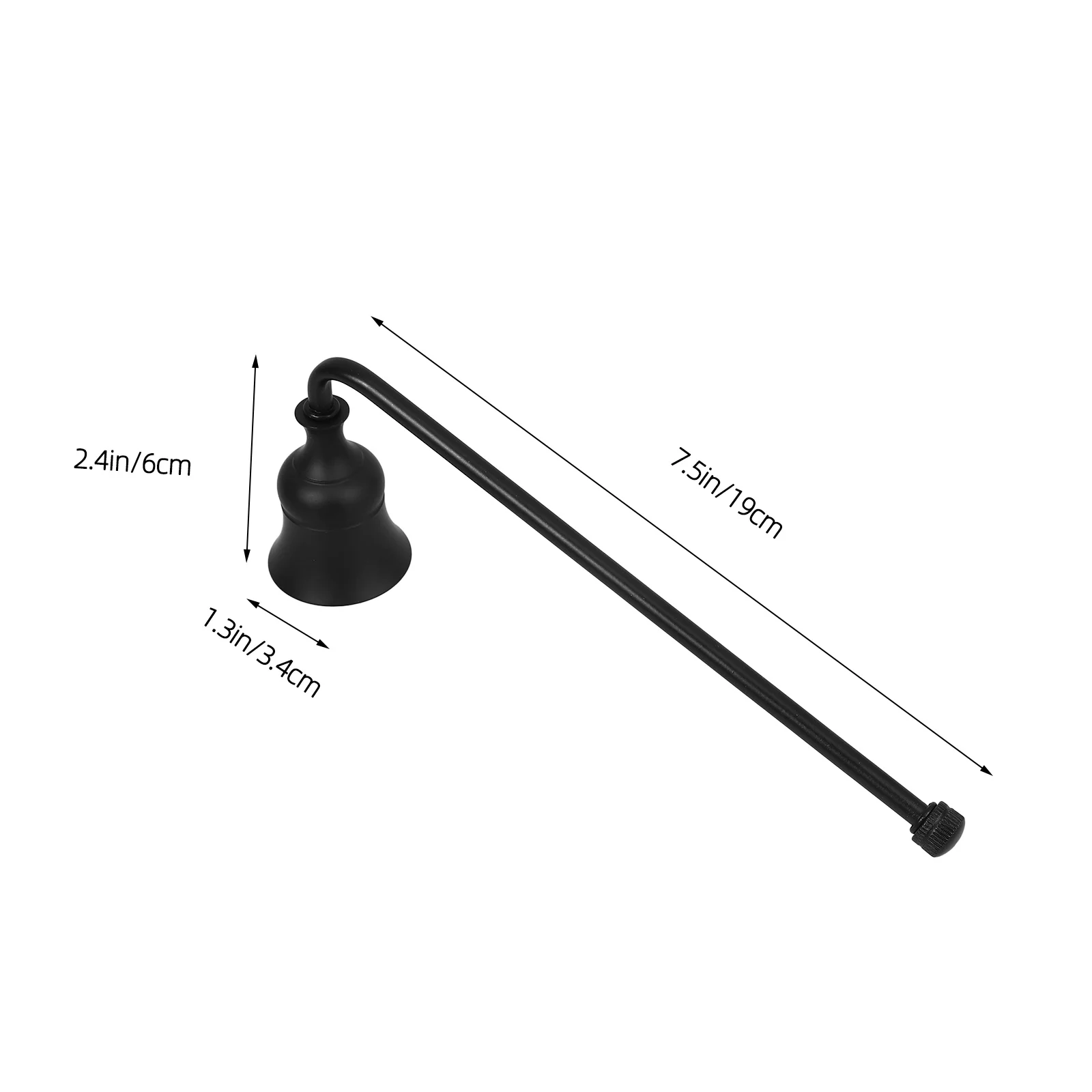 Metal Snuffer Extinguisher Smoke Wax Mess Free Long Life Accessory Gift for Lovers Safe Convenient