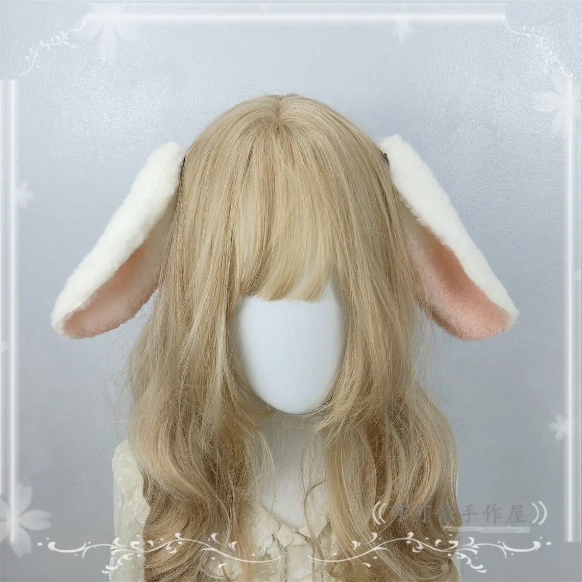 

Cos Sheep Ears Hair Accessories Thin Velvet Can Be Shaped Cute Girl Heart Rabbit Ears Clips
