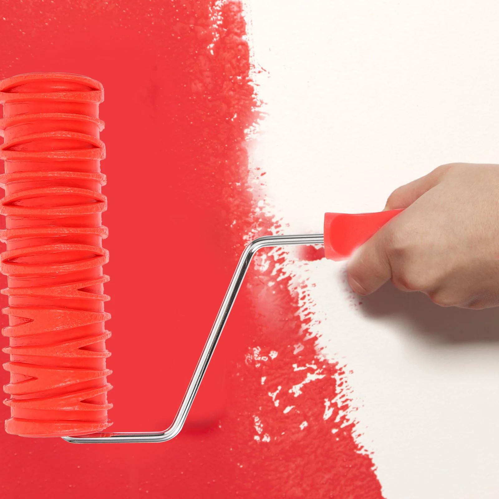 

Paint Embossing Roller Rubber DIY Patterned Wall Decoration Decorative Texture Rollers