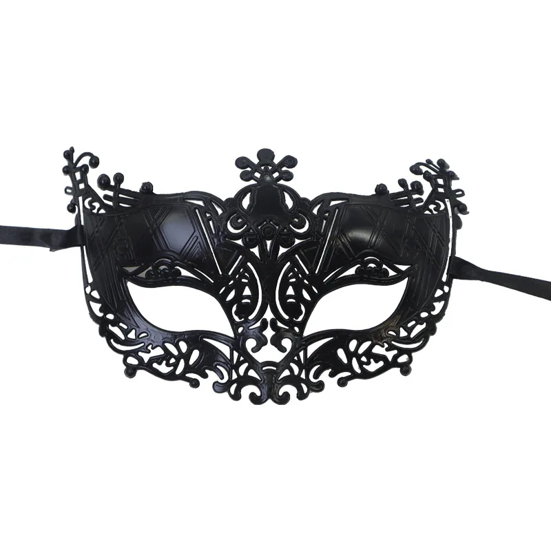 New Silver Black Sexy Ladies Masquerade Ball Mask Venetian Party Eye Mask Lace Up Carnival Fancy Dress Costume Sexy Party Decor