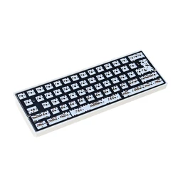 YMDK Customized GH60 64 Minila DIY Kit Aluminum CNC Case Plate Type C PCB For 60% 64 ANSI ISO Mechanical Keyboard Kit