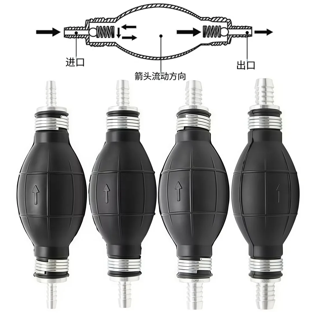 

Design of bidirectional check valve for manual fuel pump and manual gasoline pump