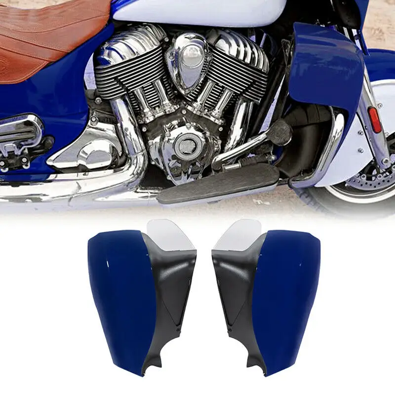 Motorcycle Mustache Engine Guard Bar Lower Vented Fairing For Indian Springfield 2016-2023 Chief Classic 2014-2018 17 Dark Horse
