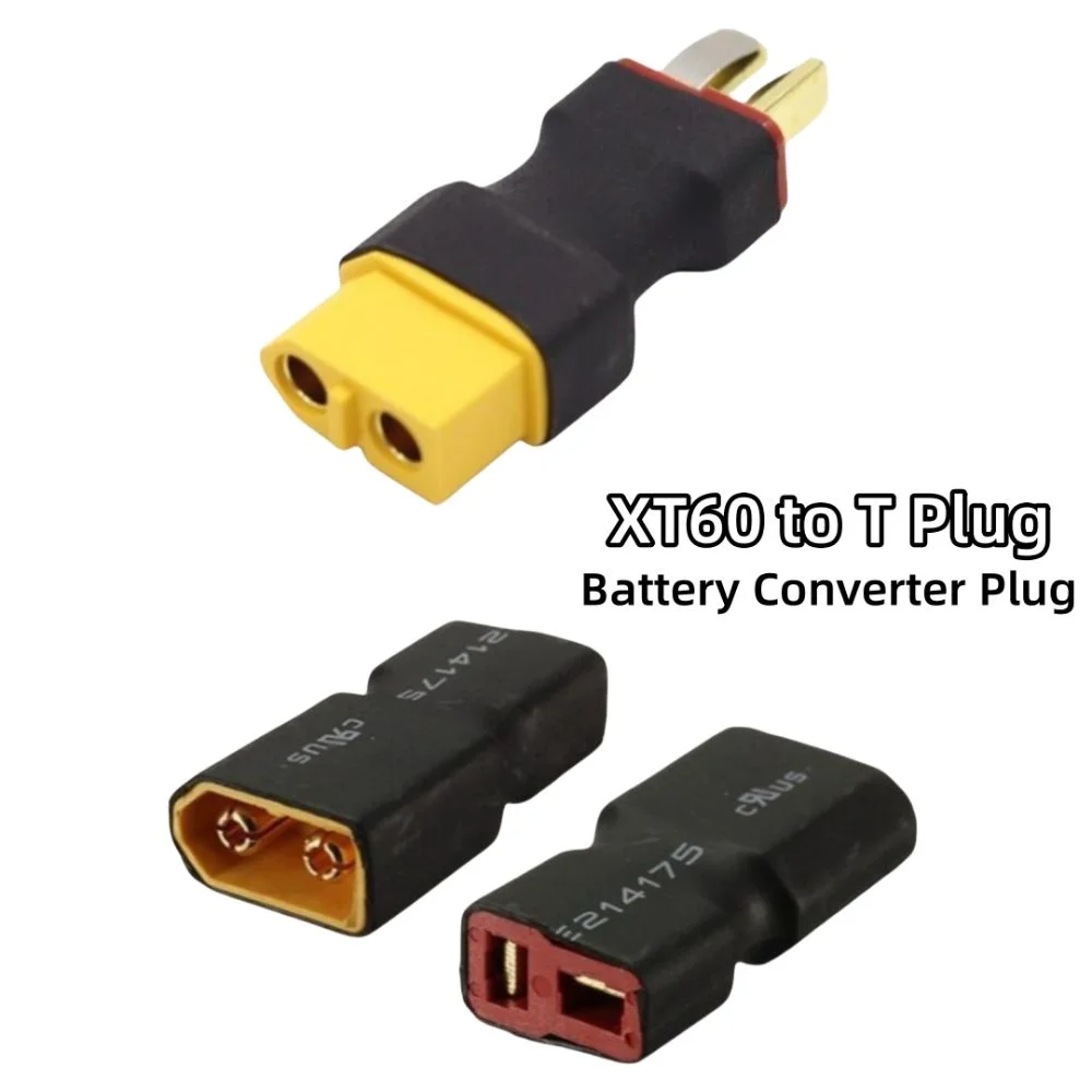 

XT60 Male Female Battery Converter Plug Yellow Plastic Battery Plug Portable To T/XT30/XT90 Connector Adapter Lipo Battery Parts