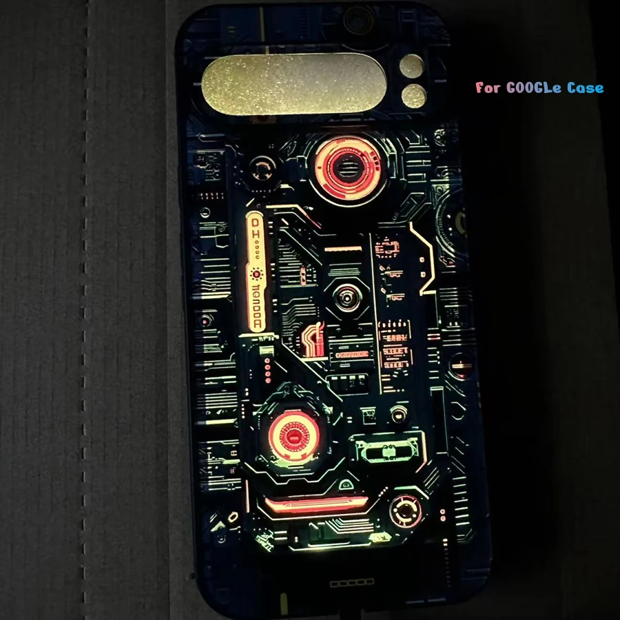 

Smart LED Lighting Case For Google Pixel 10 9 Pro XL 9A 9Pro Anti-shock Full Protective Cover Glow For Google Fold Case Pixel