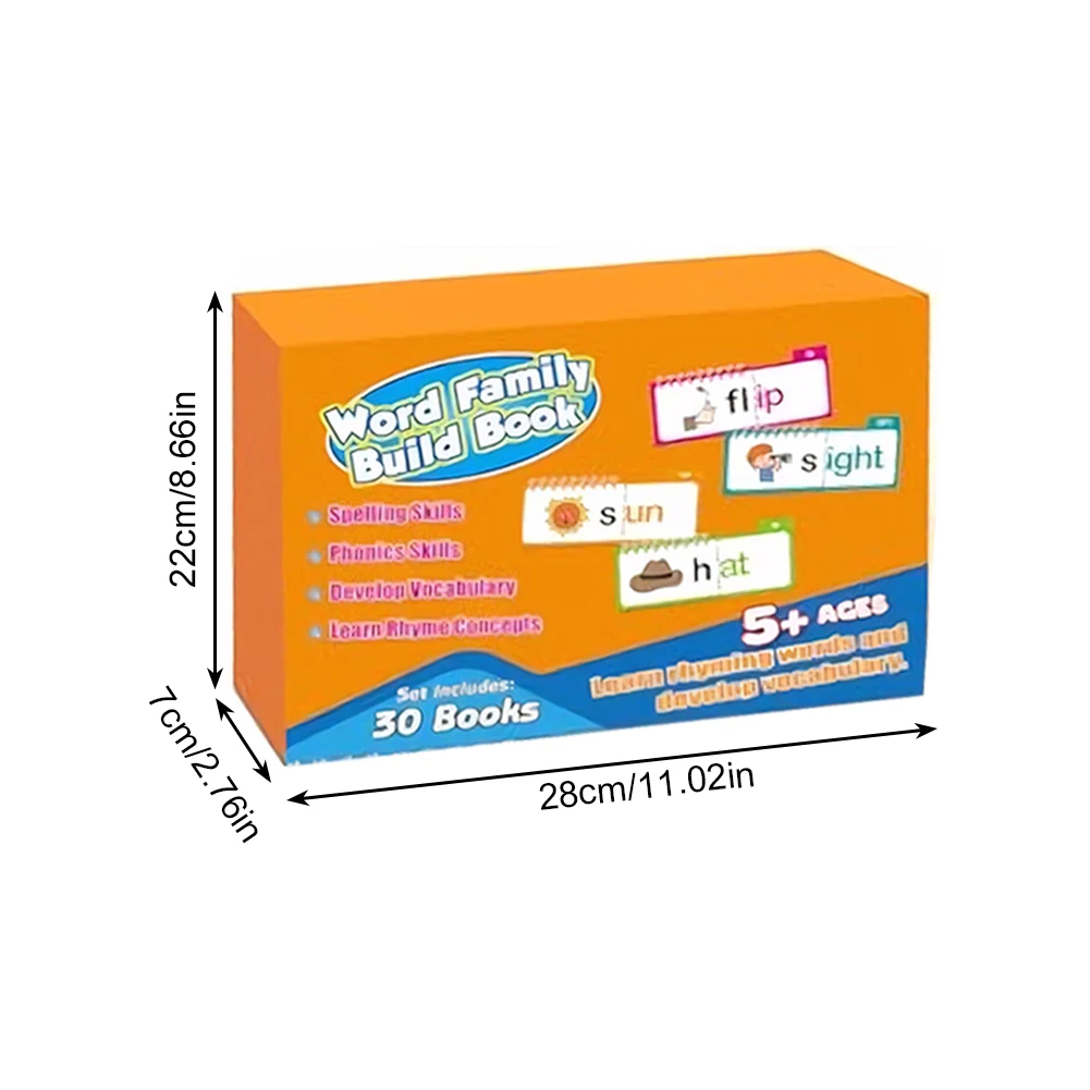 رسالة الأصوات بطاقات فلاش ABC المفردات بطاقات فلاش رياض الأطفال البصر كلمة بطاقات فلاش لاستعداد رياض الأطفال
