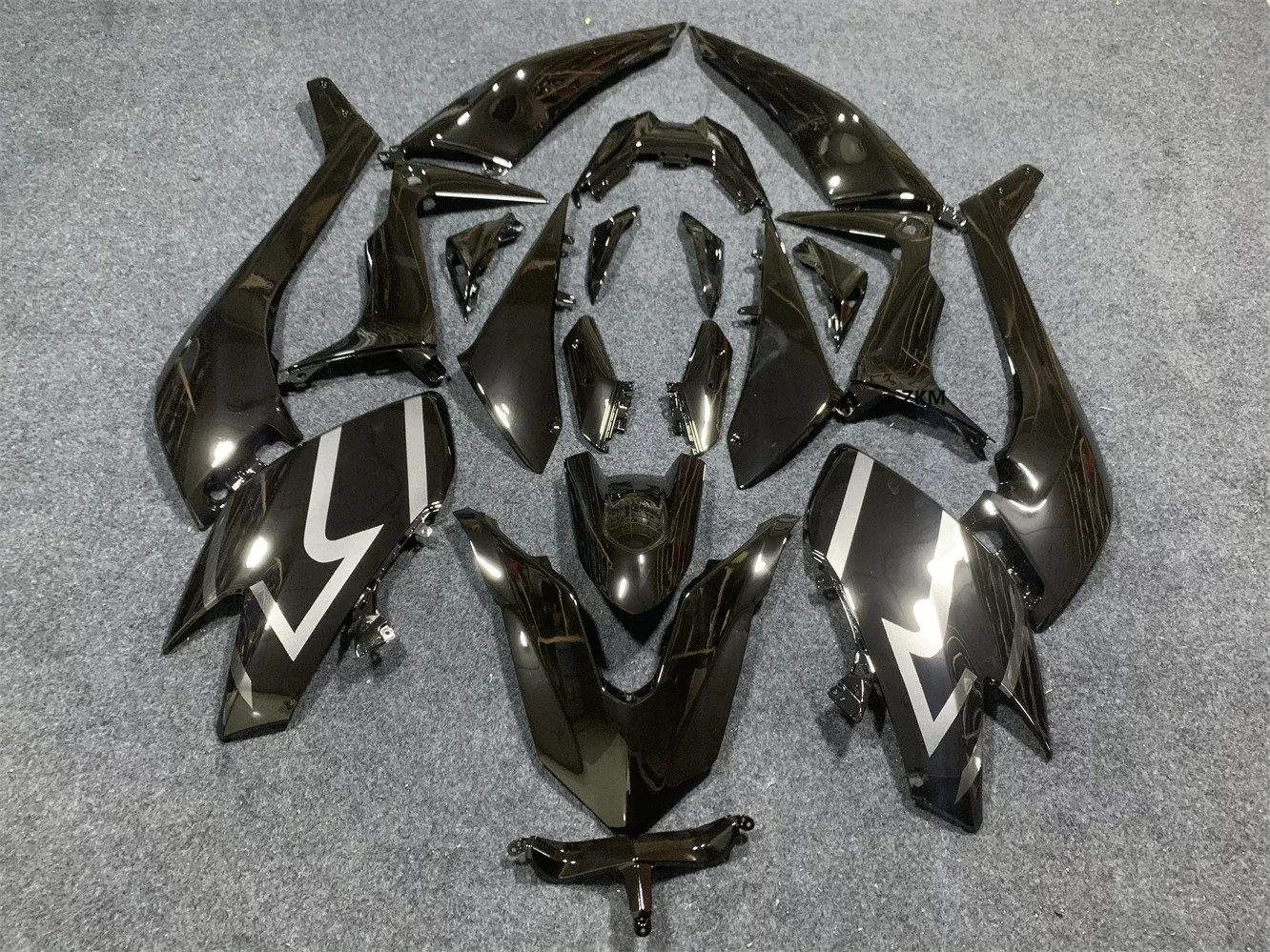 

For YAMAHA TMAX 530 TMAX-530 TMAX530 2017 2018 17 18 Injection Bodywork Black New ABS Motorcycle Whole Fairings Kit Fit