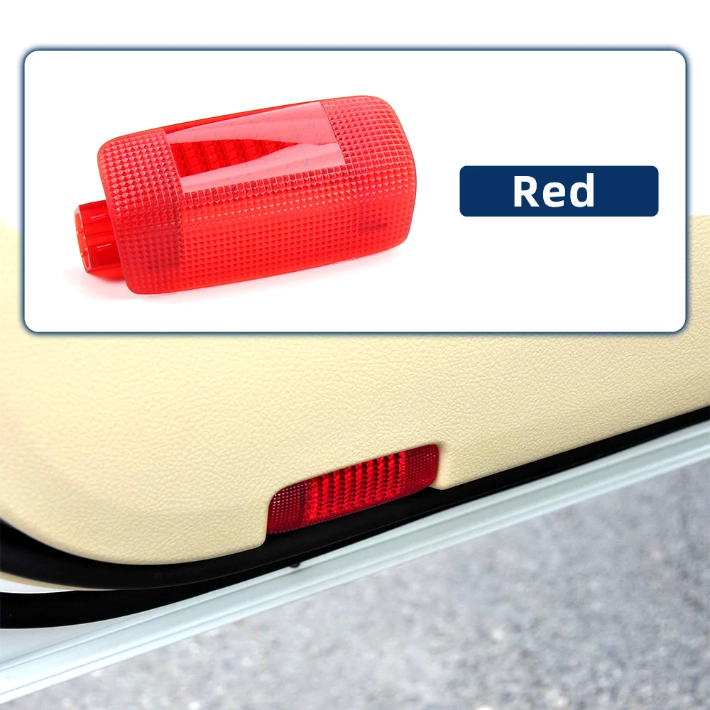 Car Door Lamp Shade Door Lamp Light Warning Light Red Light  Door Signal Lamp For Toyota Prado Land Cruiser Camry Previa Alphard