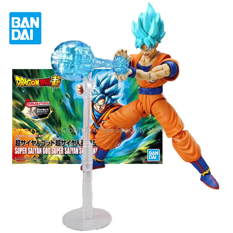 

Bandai Genuine Figure Dragon Ball Model Kit Figure-rise Standard Super Saiyan God Son Goku Collection Model Action Figure Toys