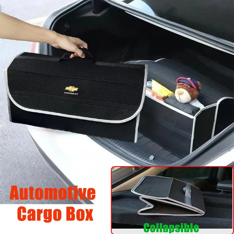 Organizador de Maletero para Auto, Caja de Carga, Bolsa de Almacenamiento para Chevrolet Cruze, Impala, Malibu, Silverado, Cobalt, Impala, Onix, Pioneer, Tahoe