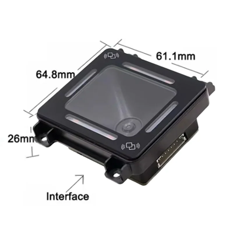 【СОВЕРШЕННО НОВЫЙ】10X EP8280 QR-код RFID-считыватель карт NFC 1D 2D QR-код считыватель контроля доступа сканер штрих-кода USB Wiegand