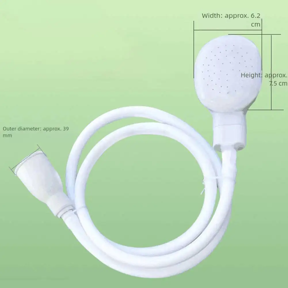 1 Set Badezimmer-Duschschlauch 2,2 m, verstellbarer Duschschlauch 1,3 Meter, DN15-Anschluss für Wasserhahn-Spray, Outdoor-Haustier-Duschwerkzeug-Set – Detail 4
