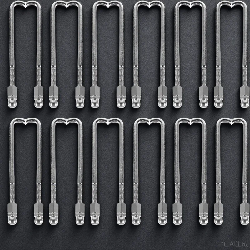 

48 PCS Banjo Hook Nut Accessories Tension Hooks Hardware Guitar Brackets Tools for