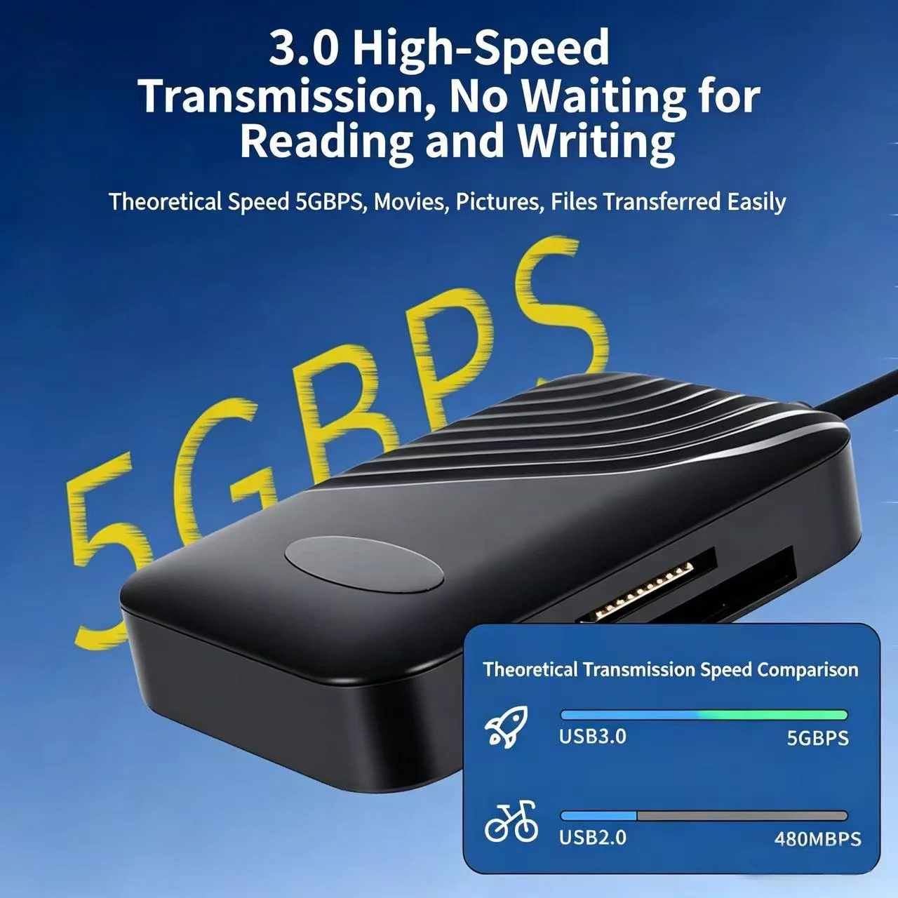 قارئ بطاقات USB3.0 نوع C 8 في - مراجعة Laptop Accessories Distributor وسعره