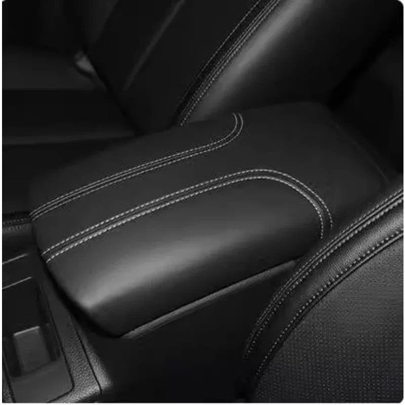 For Nissan X-Trail X Trail T32 Rogue 2014 - 2019 Car Central armrest box 3D design Artificial Leather cover accessories