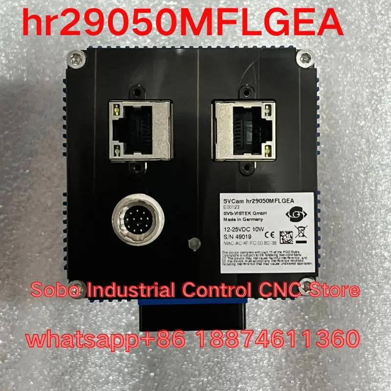 Second-hand  hr29050MFLGEA   Full frame black and white industrial camera  test Ok