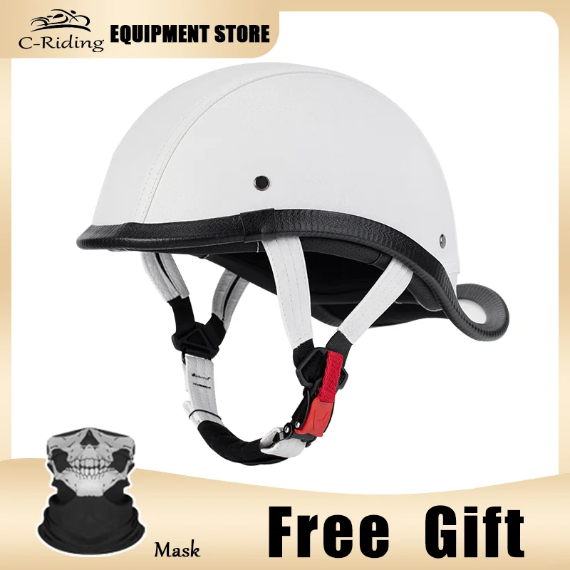 New Duck Tail New Retro Brown Helmet Upturned Tail Electric Pedal Riding Prince Electric Bicycle Safety Helmets