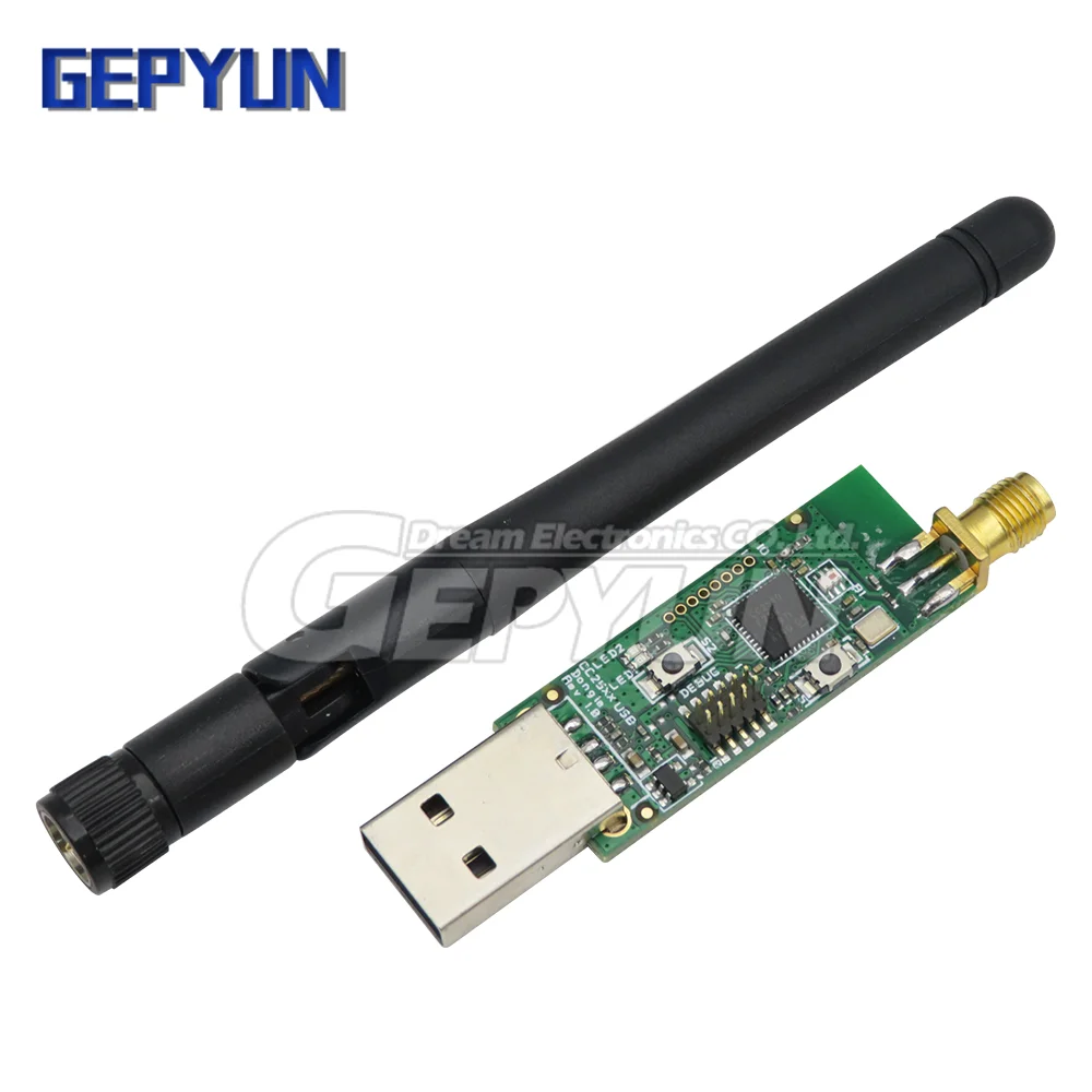 Wireless Zigbee CC2540 Sniffer Bare Board Packet Protocol Analyzer USB Interface Dongle Capture Packet Module +Antenna