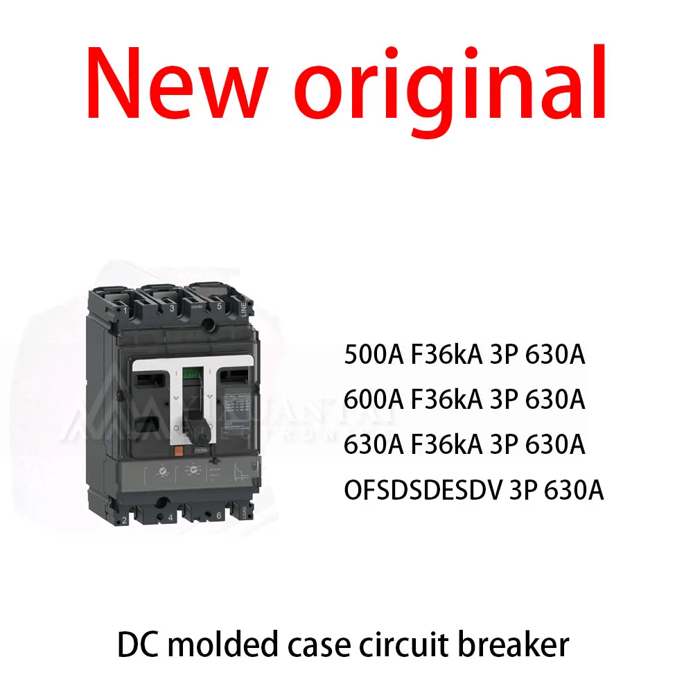 1Pcs/Lot New original 500A F36kA 3P 630A 600A F36kA 3P 630A 630A F36kA 3P 630A OFSDSDESDV 3P 630A DC molded case circuit breaker