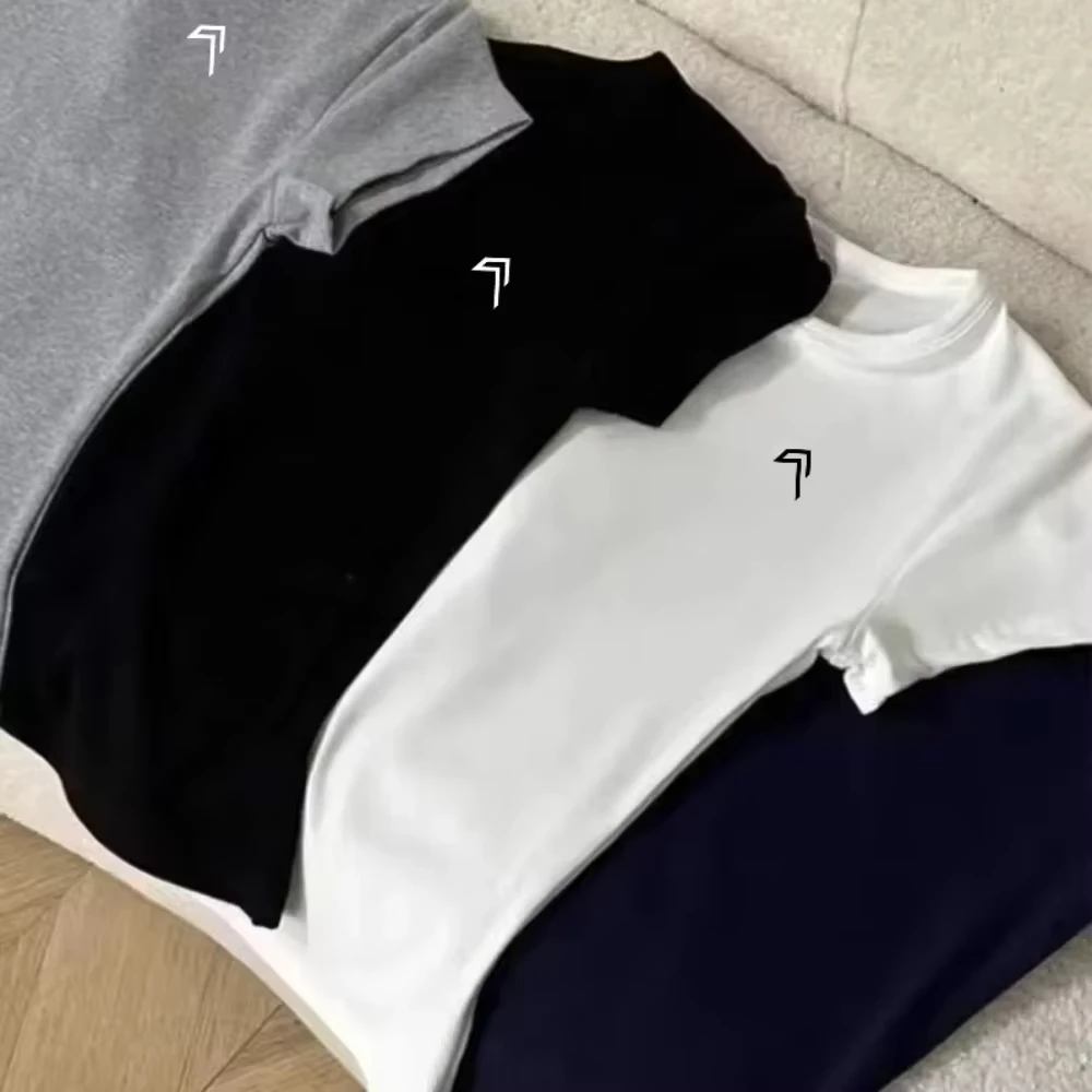 AliExpress Men's Short-sleeved T-shirt, Cotton, Luxurious, High Quality, Printed, Brand, Summer