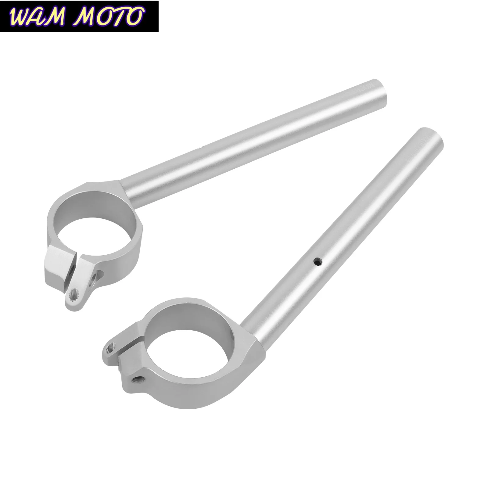 Motorcycle 49mm Fork Tube Clip-On Handlebars Clip Ons Handle Bar Grips For Yamaha YZFR7 YZF-R7 2022-2024