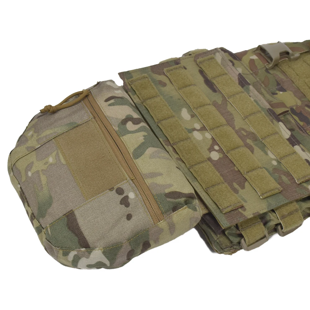 Tactical Molle Chest Rig Drop Dump Pouch Bag For CRM CRX D3 Vest Armor Carrier Storage Hunting Accessories