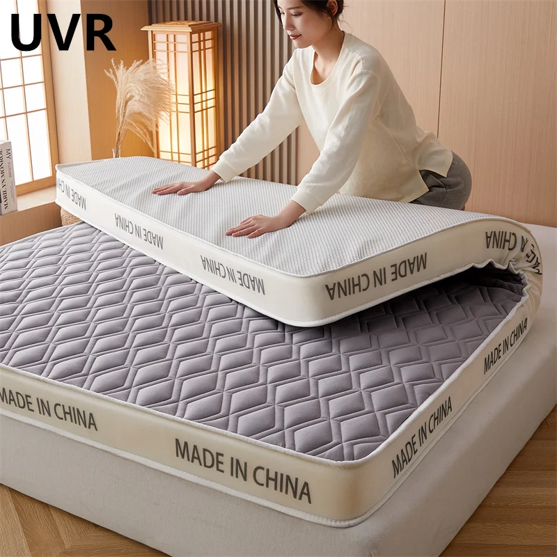 

UVR Single Mattress High Rebound Memory Foam Filling Dormitory Folding Tatami Bedroom Double Mattress Full Size Latex Mattresses