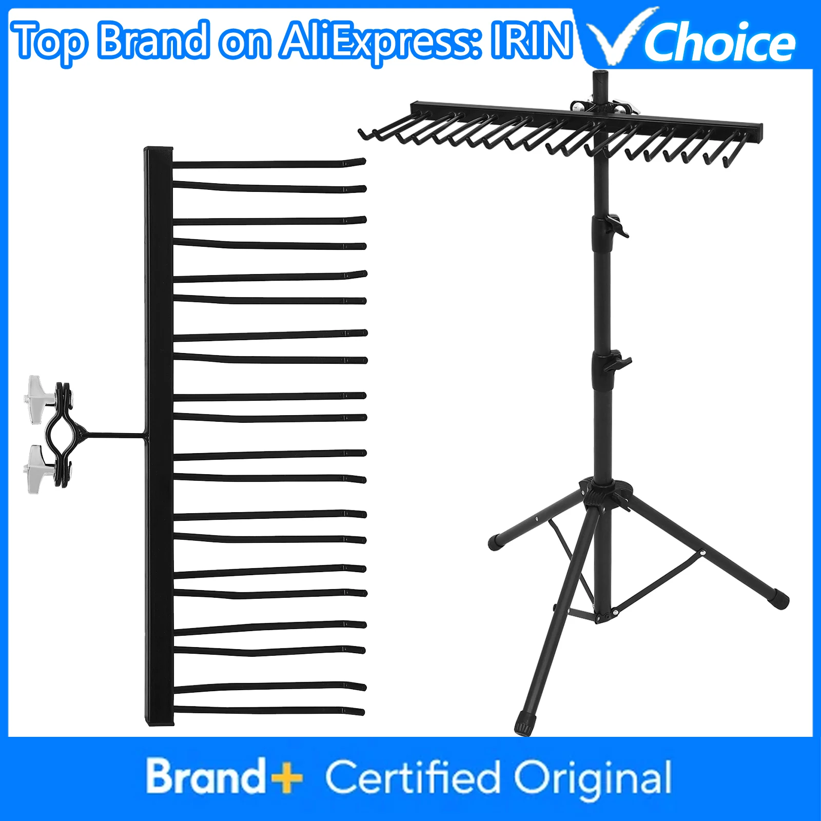 

IRIN Drum Hammer Stand Drum Stick Holder Foldable Musical Instruments Gifts Stable Drumsticks Display Stand Drumstick Frame