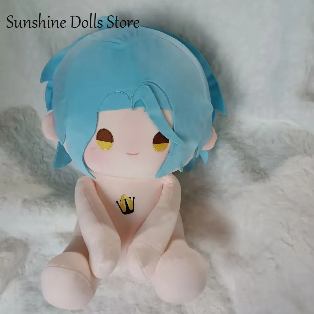 Japanese Anime Tsumugi Aoba HiMERU Ensemble Stars Handsome Boy Plush Doll Body Dress Up Toys Sitting Posture Figures Pillow 40CM