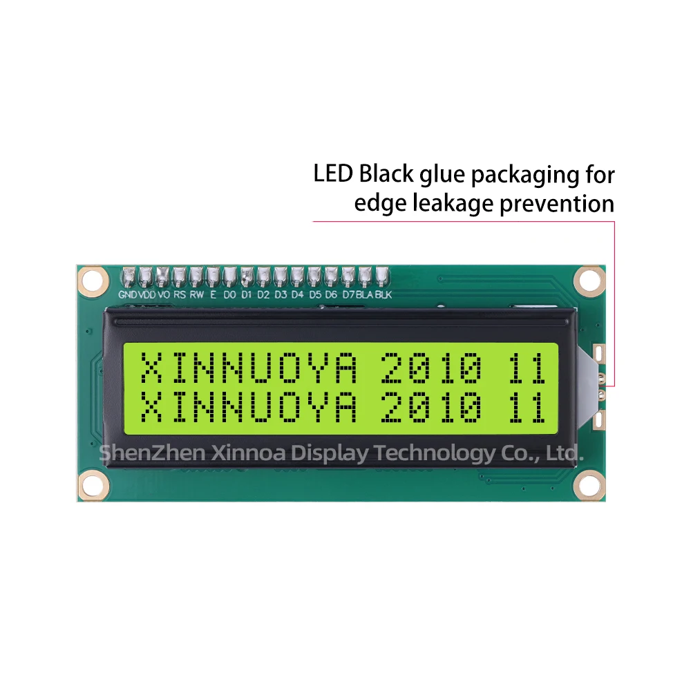 Lcd1602 1602 Module Blue Green Screen 16X2 Character Lcd Display Module Hd44780 Controller Orange Blacklight