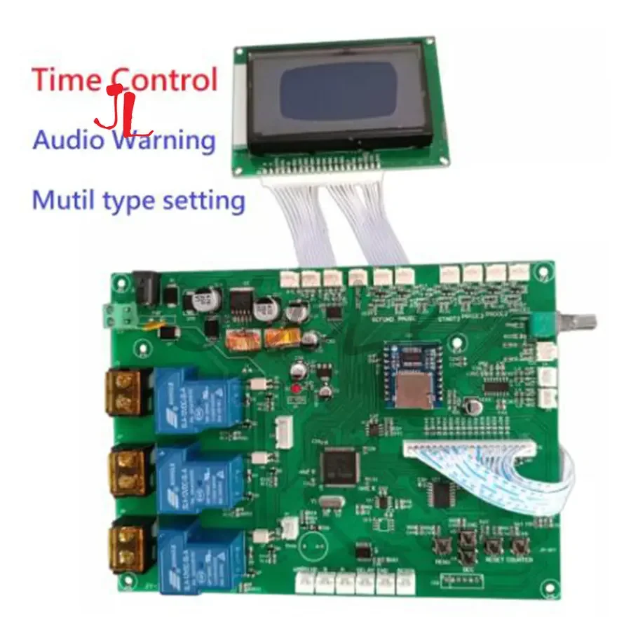 Auto Time Control Device JY-25 LCD Display Timer Board Coin Operated Bill Acceptor for Arcade Game Changer Water Washing Machine